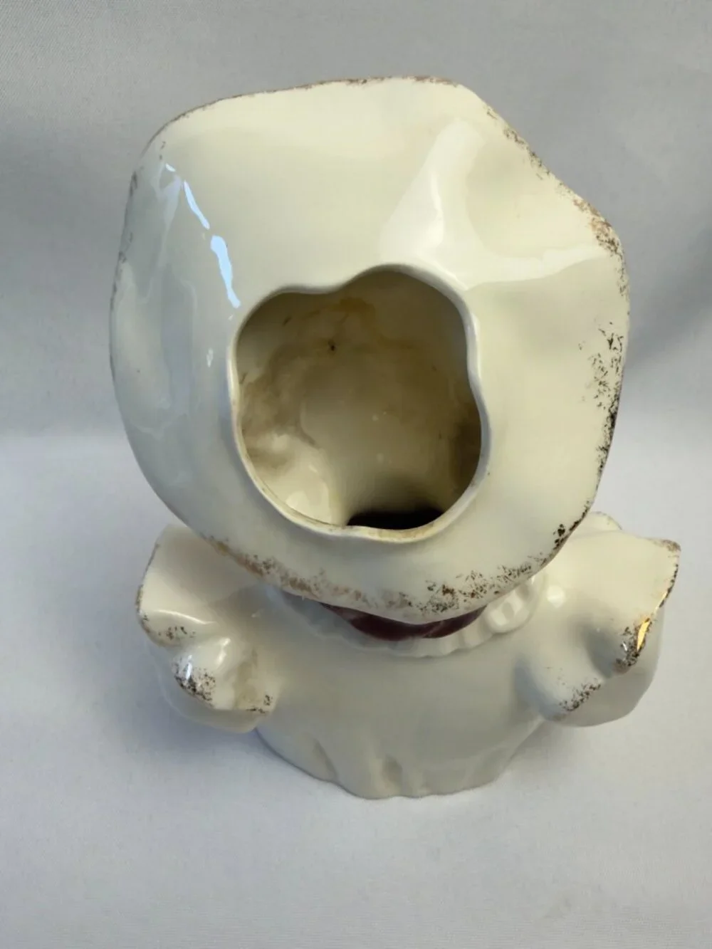Florence Ceramics 1950s Head Vase Vintage Figurine Fern California USA  7